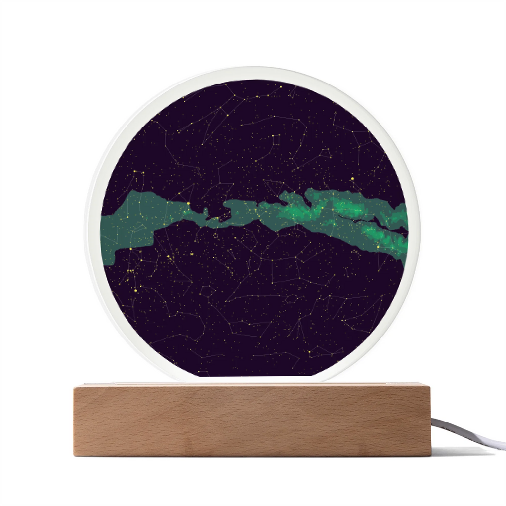 Acrylic Circle LED 1