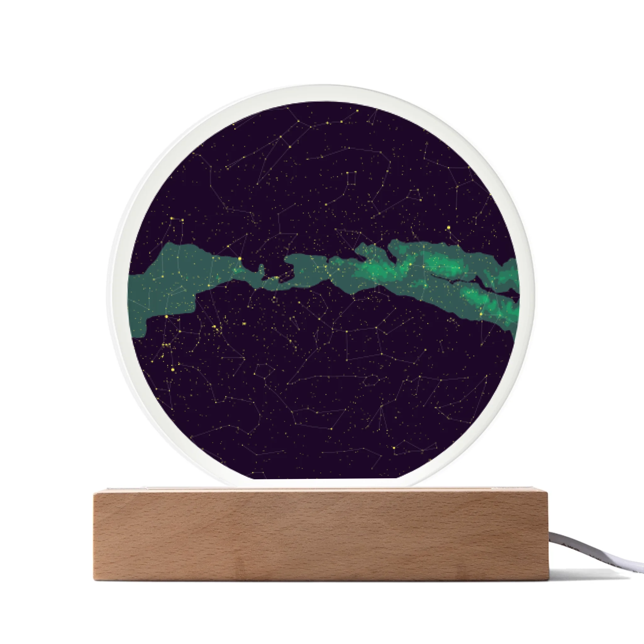 Acrylic Circle LED 1