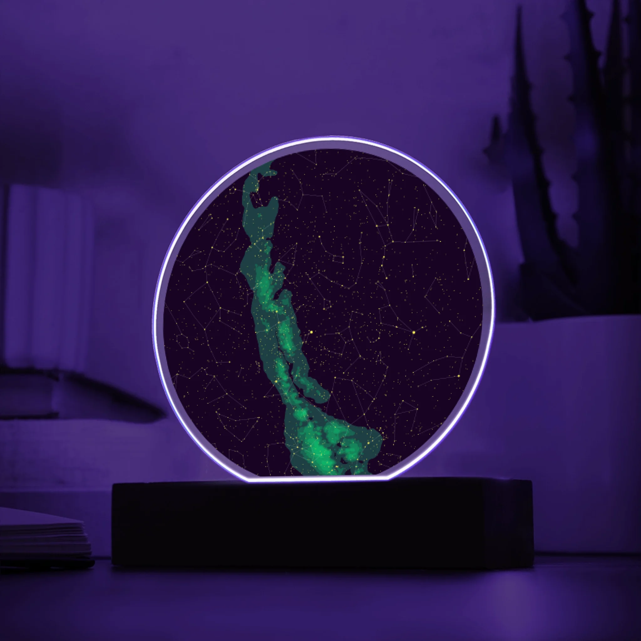 Acrylic Circle LED 5