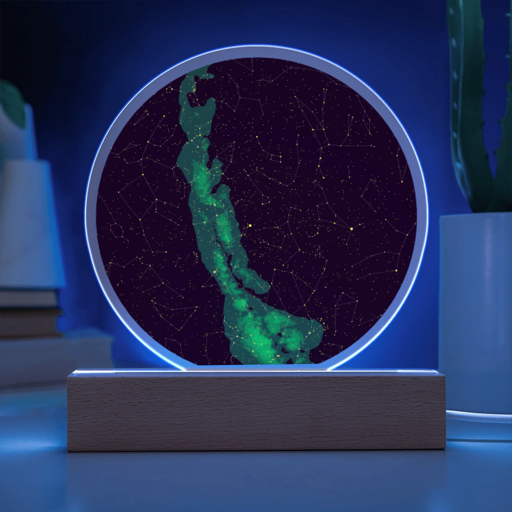 Acrylic Circle LED 12