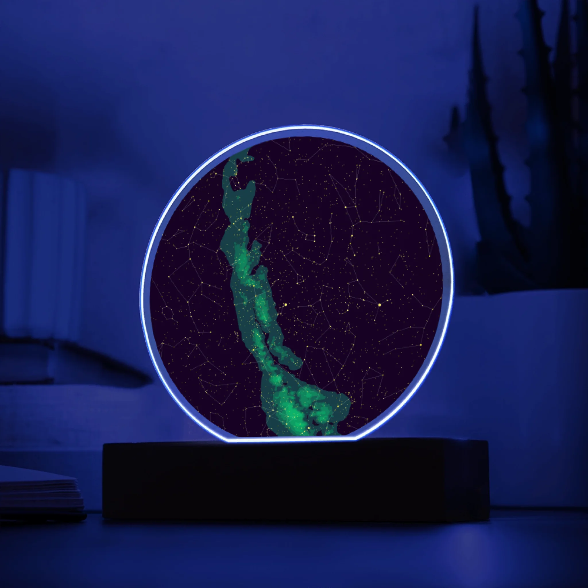 Acrylic Circle LED 4