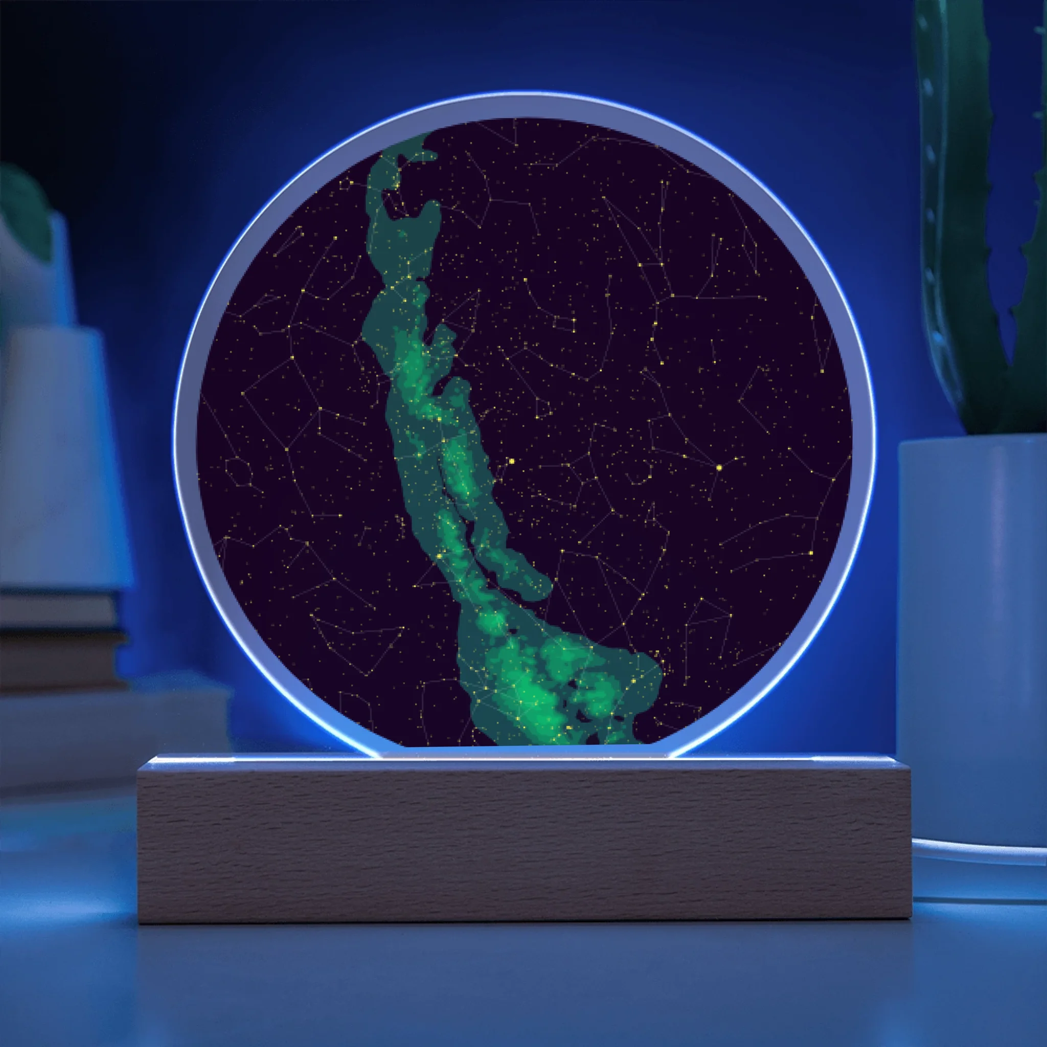 Acrylic Circle LED 12