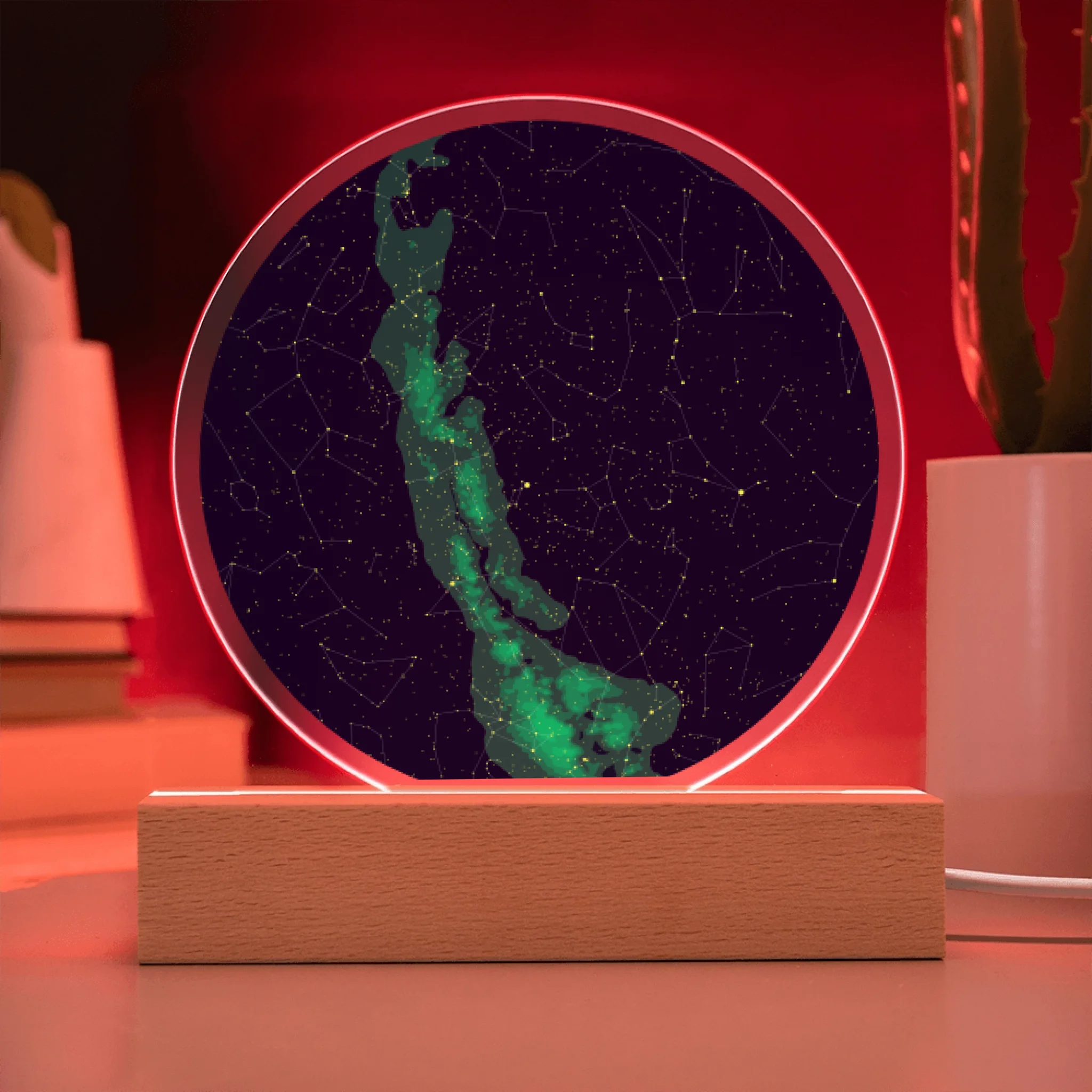 Acrylic Circle LED 13