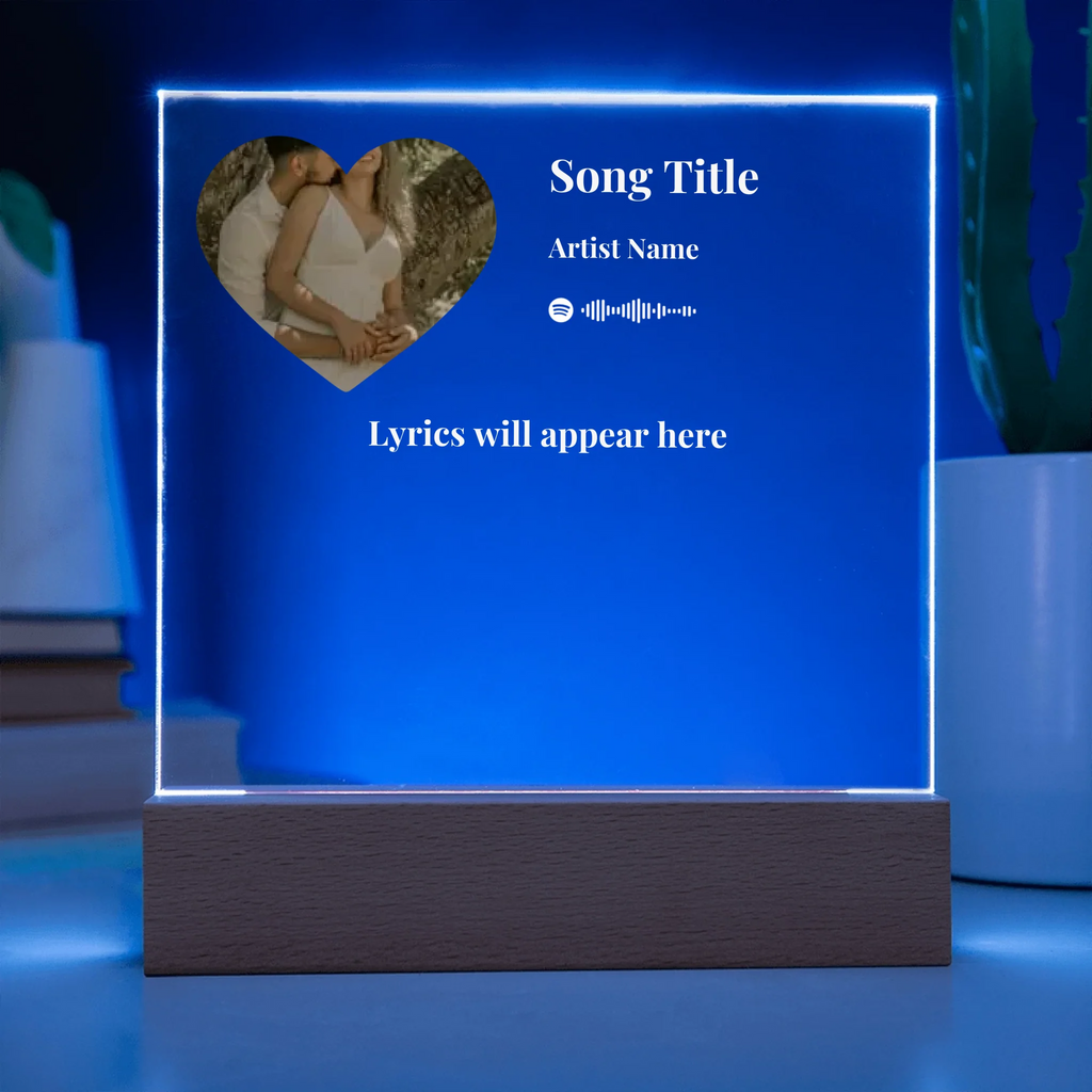 Acrylic Square LED 6