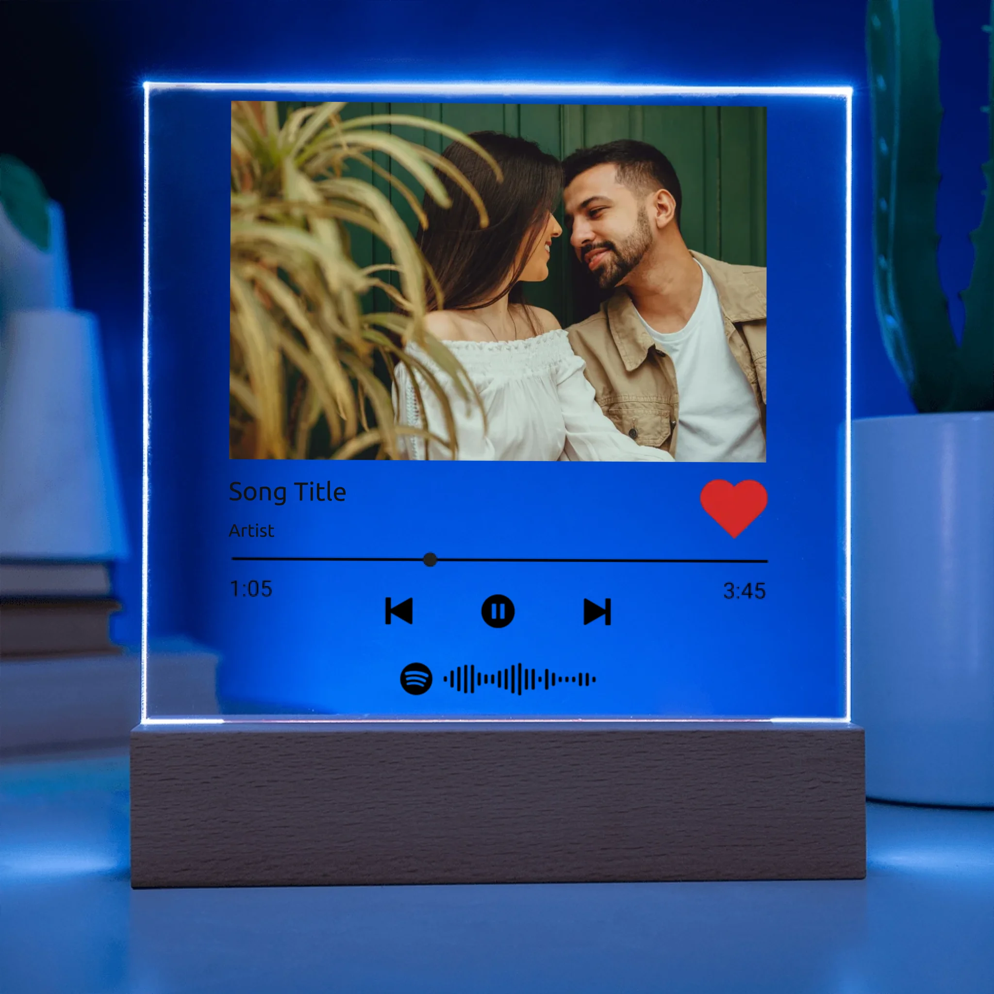 Acrylic Square LED 6