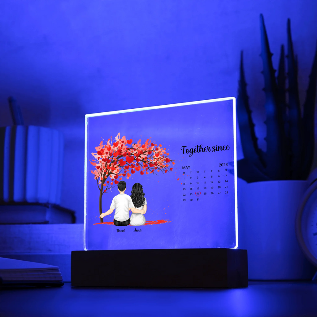 Acrylic Square LED 2