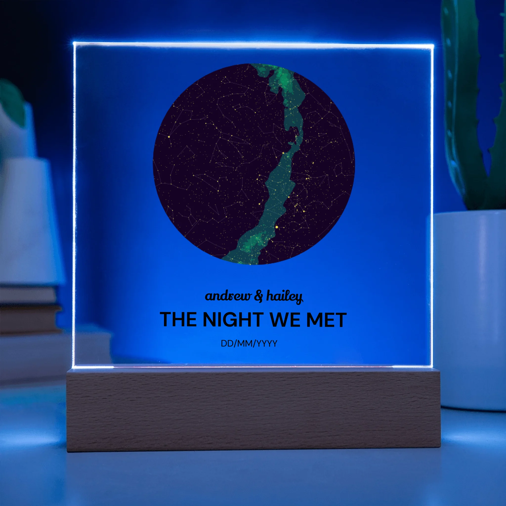 Acrylic Square LED 6