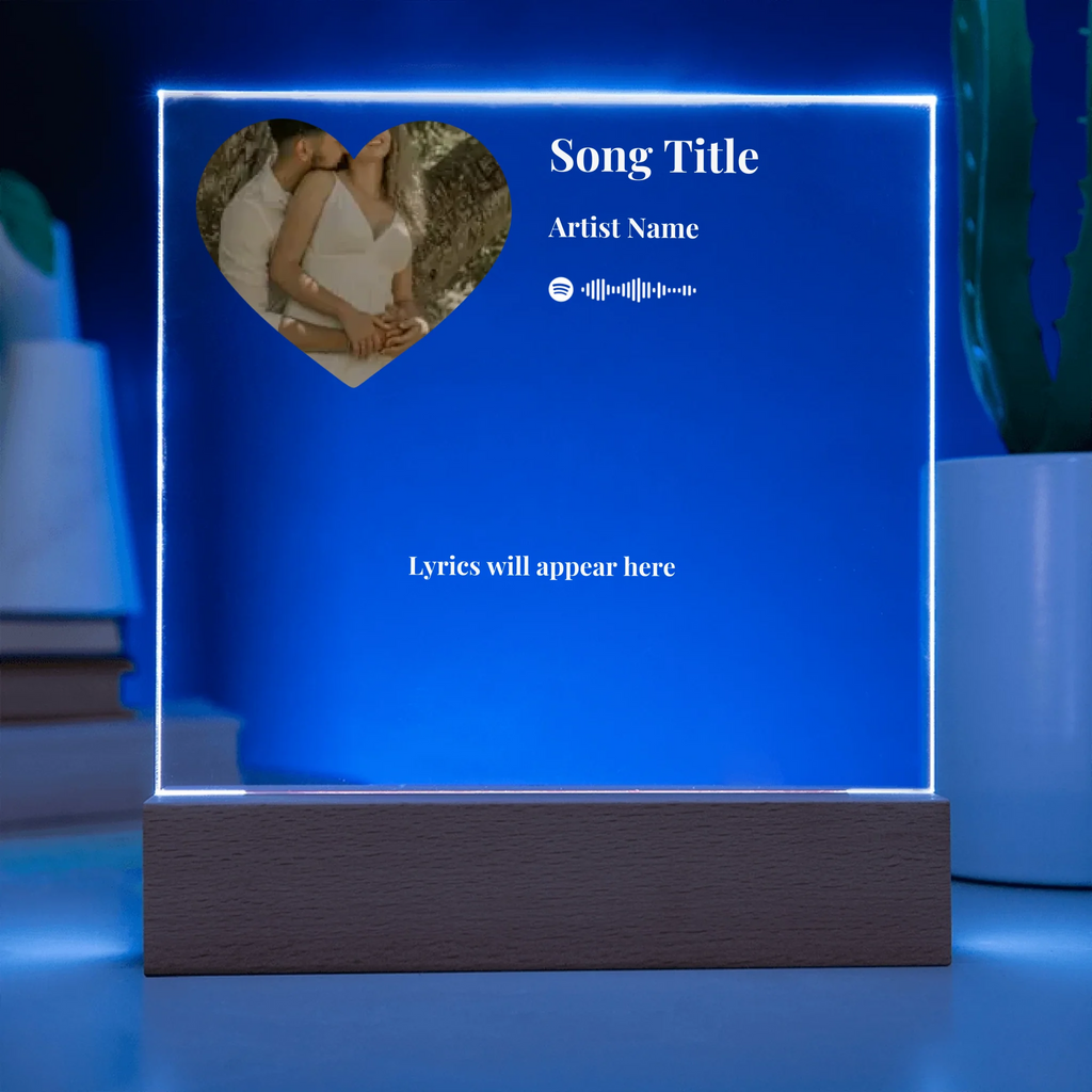 Acrylic Square LED 6