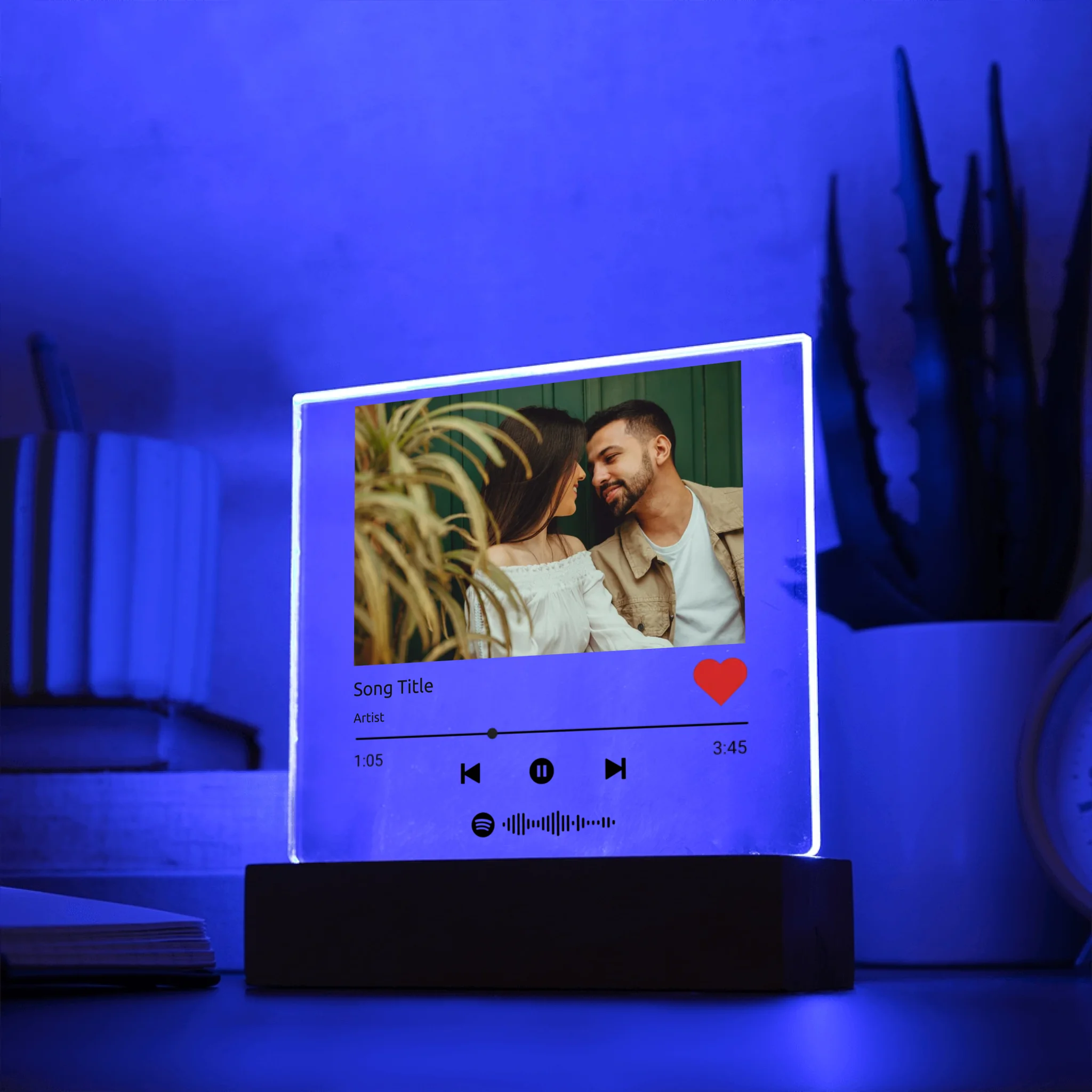 Acrylic Square LED 2