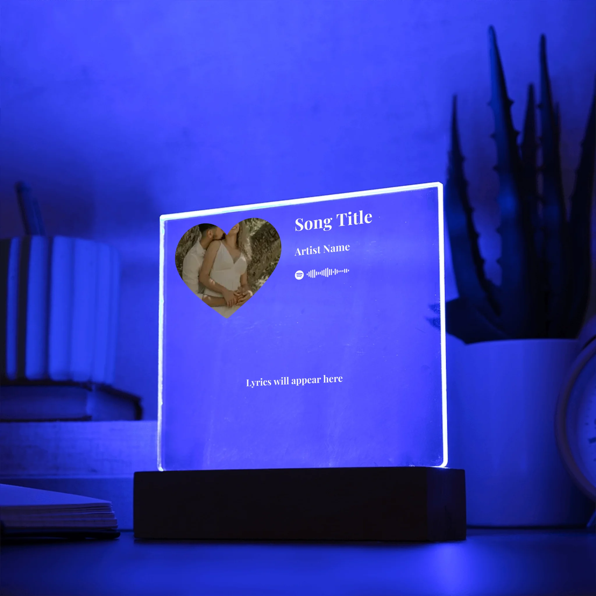 Acrylic Square LED 2